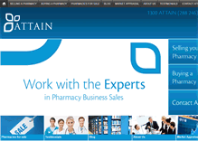 Tablet Screenshot of iattain.com.au